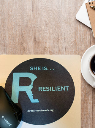 She is Resilient Mousepad