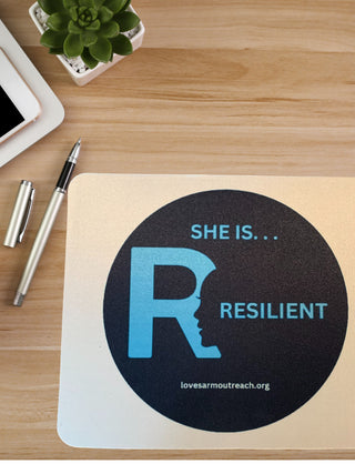 She is Resilient Mousepad